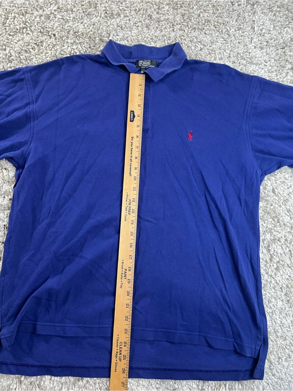 Ralph Lauren Polo Pair Black Label USA — Blue and Burgundy Short-Sleeve Polos